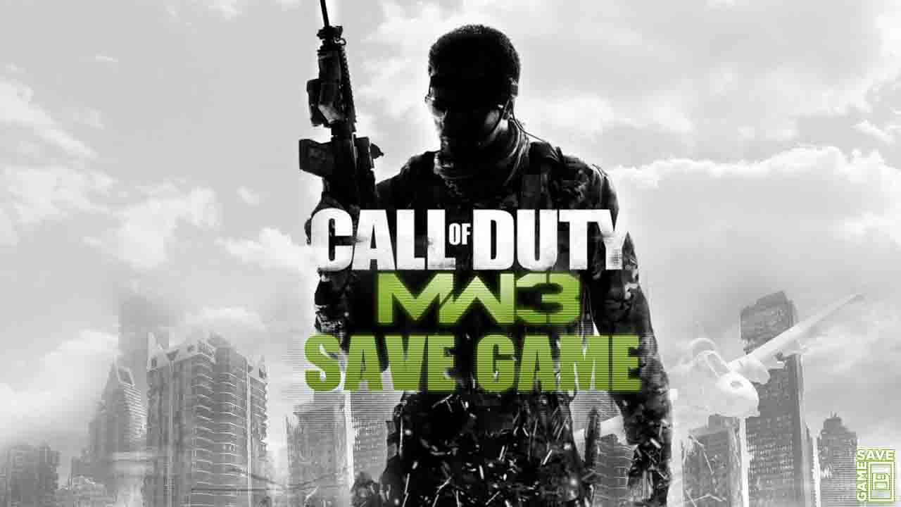 cod mw3 save game