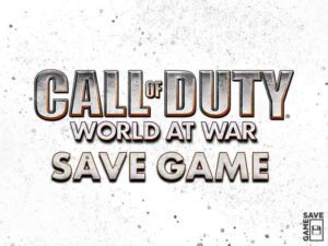 cod world at war save game