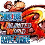 one piece unlimited world red save game