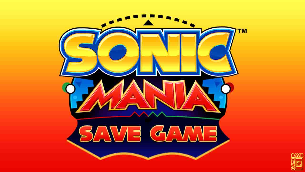 sonic mania save file