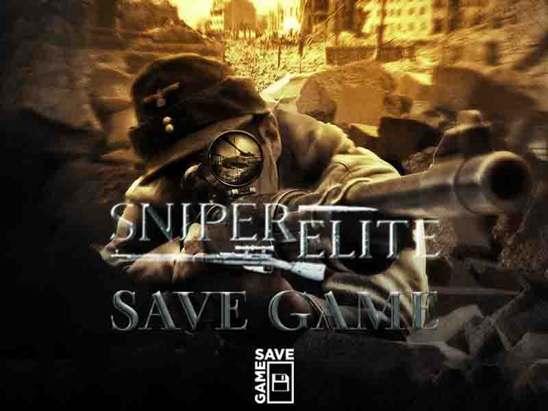 sniper elite save game