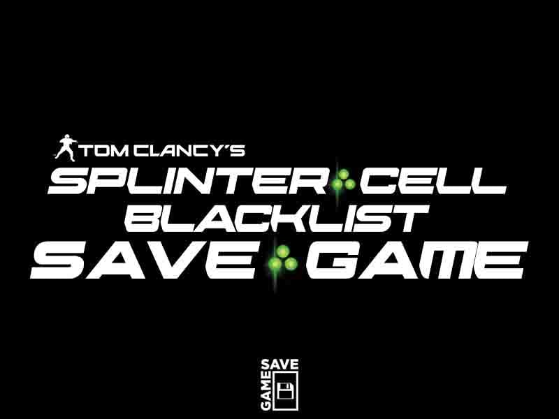 splinter cell blacklist save files