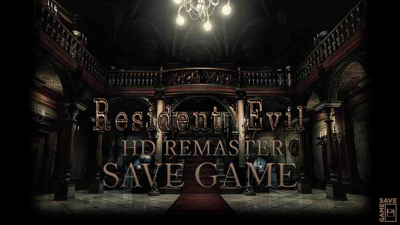 resident evil hd remaster 100 save