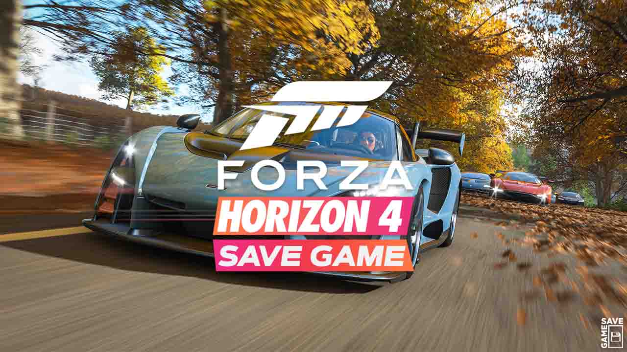 forza horizon 4 - all cars unlocked save game pc