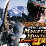 monster hunter unite save data