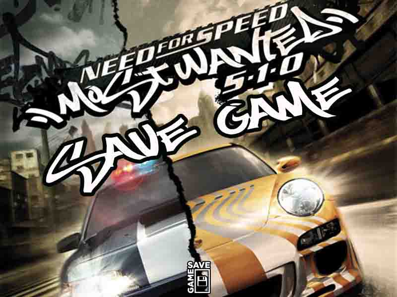 nfs most wanted 510 save data