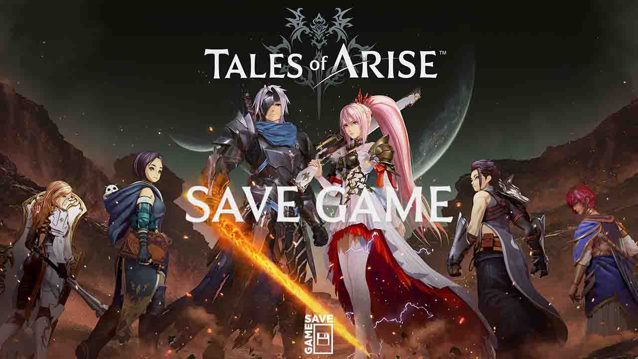 tales of arise save file