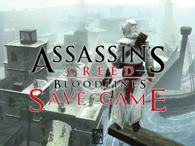 Assassin's Creed: Bloodlines - 100% Save Data - PSP & PPSSPP