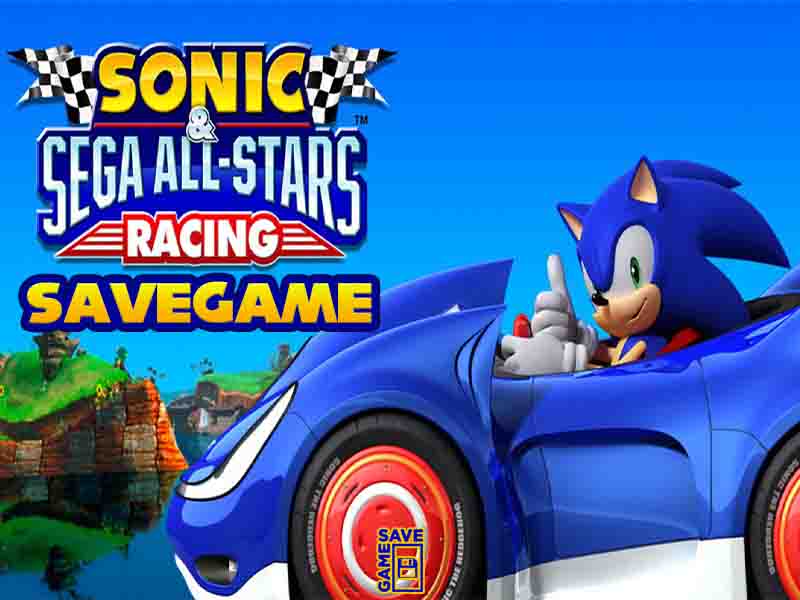 sonic and sega all stars racing save file