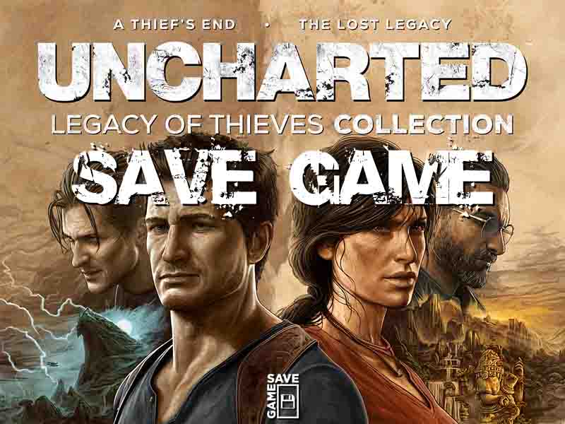 uncharted legacy of thieves collection pc save file