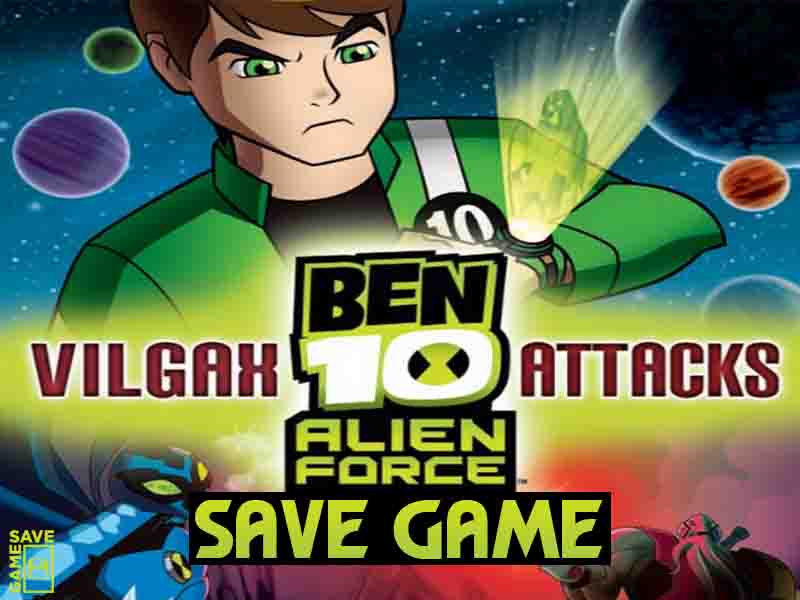 ben 10 alien force vilgax attacks save data