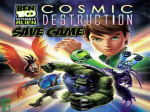 ben 10 ultimate alien cosmic destruction save data