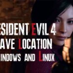 resident evil 4 remake save location for windows and linux