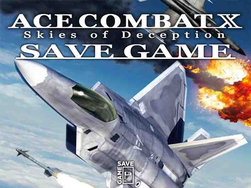 ace combat x save data