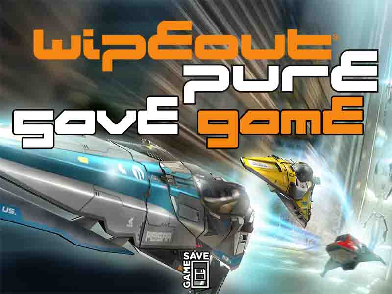 wipeout pure save data