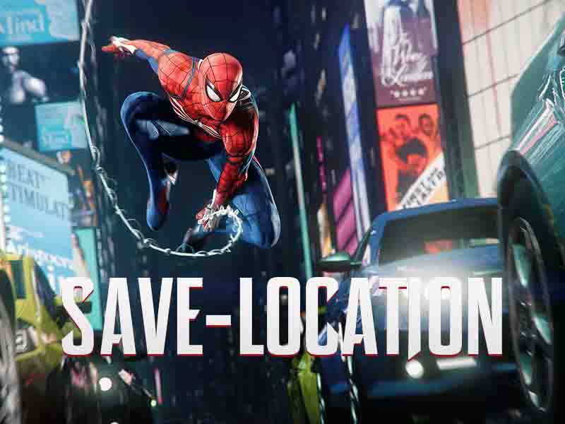 spider man remastered save location