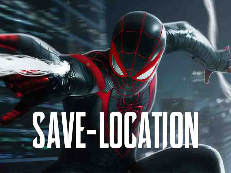 spiderman miles morales save location