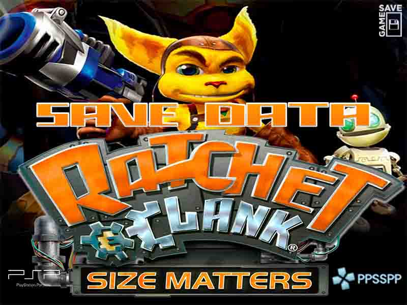 ratchet and clank size matters save data
